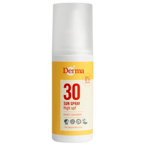 Derma Solspray SPF30 - 150 Ml. til effektiv solbeskyttelse