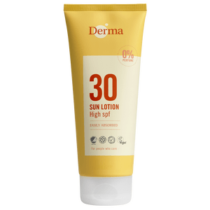 Derma Sollotion SPF30 - Vandfast Solcreme 200 ml