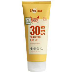 Derma Kids Solcreme SPF30 - 200 ml til solbeskyttelse