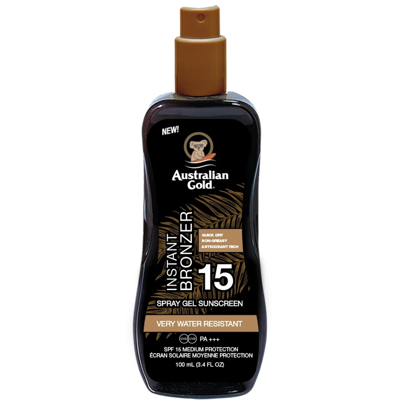 Instant Bronzer Spraygel Rejse størrelse SPF 15 - 100 ml