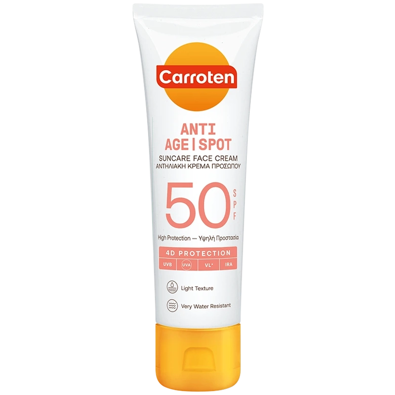 Face Anti Age Spot Cream Spf 50   50 Ml fra Carroten