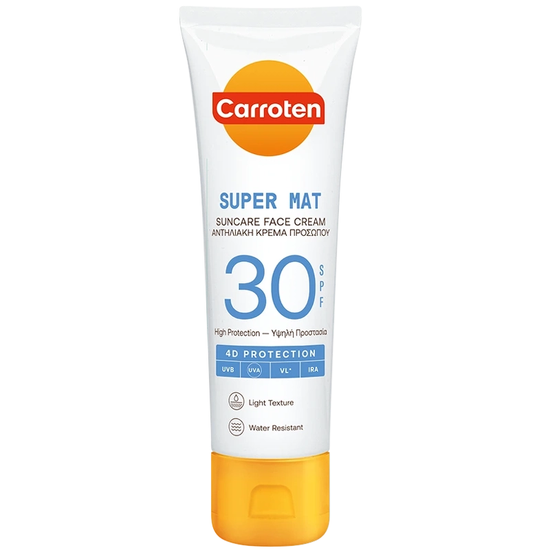 Face Super Mat Cream Spf 30   50 Ml fra Carroten