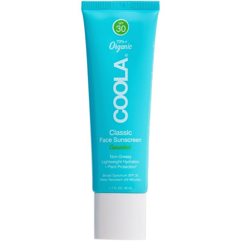 Coola Klassisk Ansigtssolcreme Agurk SPF 30 - 50 ml