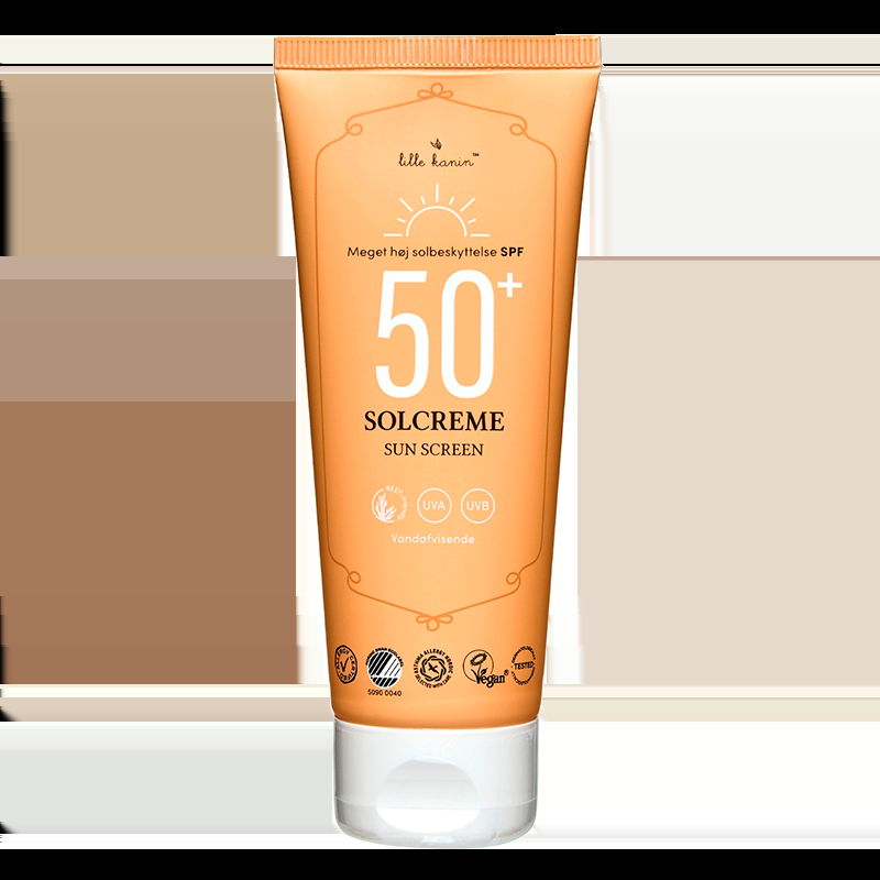 Lille Kanin Solcreme SPF50+ - Naturlig Beskyttelse til Børn