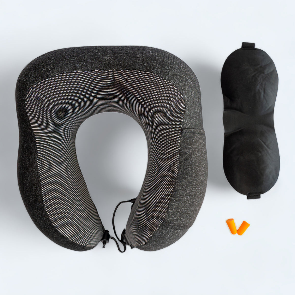 Memory Foam Nakkepude - Sort fra Journeylife