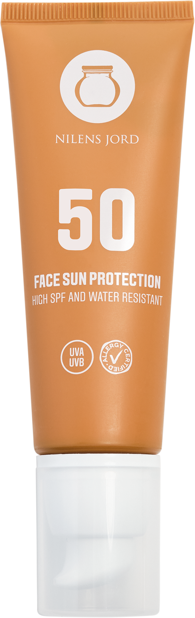Ansigtssolcreme SPF 50 - 50 ml fra Nilens Jord