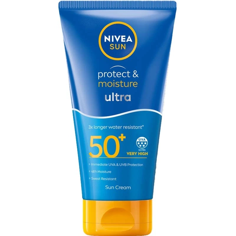 Nivea Solbeskyttelse & Fugtgivende Ultra SPF 50+ 150 ml