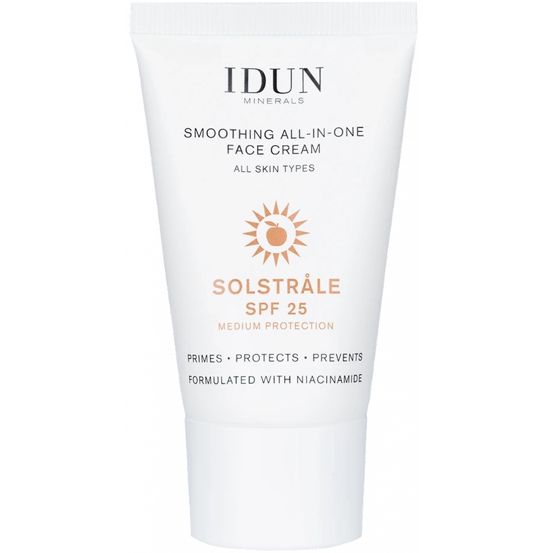Smoothing All-in-One Ansigtscreme SPF 25 - 30 Ml fra Idun