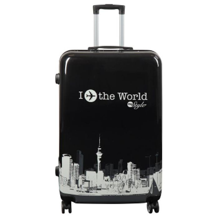 Eksklusiv Hardcase Kuffert med New York City Motiv