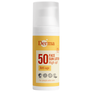Derma Sun Ansigtssolcreme SPF50 - Beskyt din hud!
