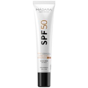 Mádara SPF50 Ansigtssolcreme med Plante-Stamceller - 40 Ml.