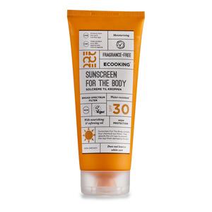Solcreme til krop SPF 30 - 200 ml fra Ecooking