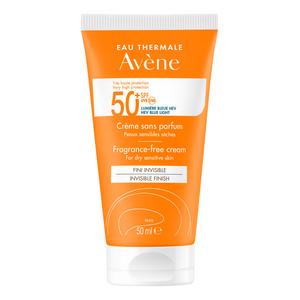 Avène Solcreme SPF50+ - 50 ml til Tør og Sensitiv Hud
