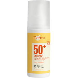 Derma Sun Solspray SPF50+ - 150 ml med høj beskyttelse