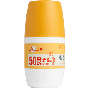 Derma Kids Solcreme Roll-On SPF50 - 50 ml til børn