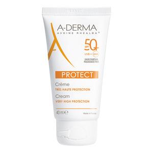 A-Derma Solbeskyttelseskrem SPF50+ - 40 Ml.