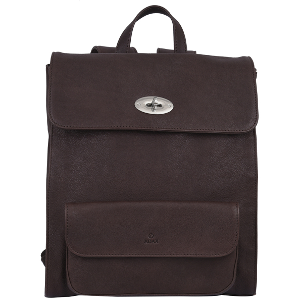 Maggie Dame Rygsæk i Mørkebrun fra Adax - Stilfuld Elegance
