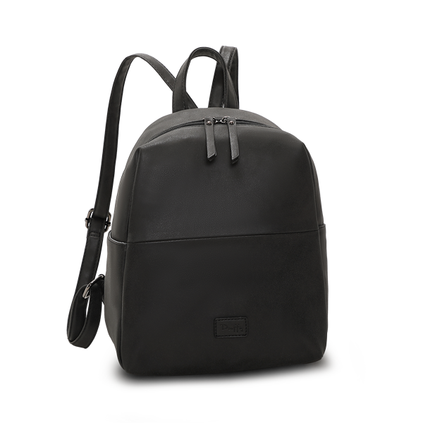 Duffy Rygsæk Sort Kunstlæder fra Lycke