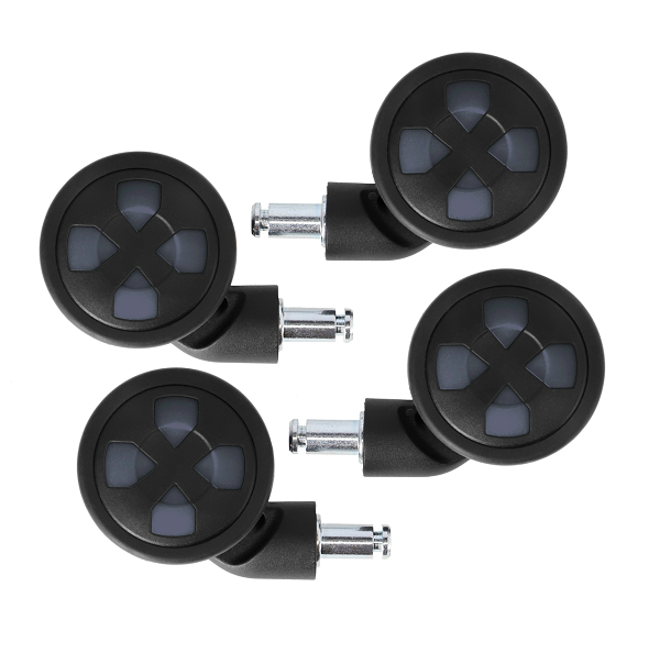 IP1 Click & Roll 4 Hjul Sæt - Glacier Blue Rejsetilbehør