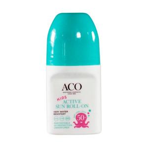 ACO Sun Active Roll-On SPF50 - Solcreme til Børn 50 ml