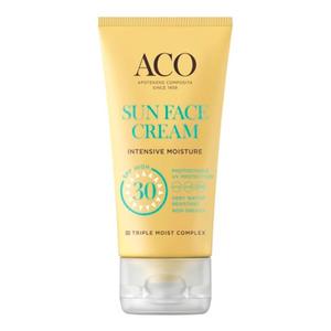 ACO Solcreme til Ansigt SPF30 - 50 Ml. på Tilbud!