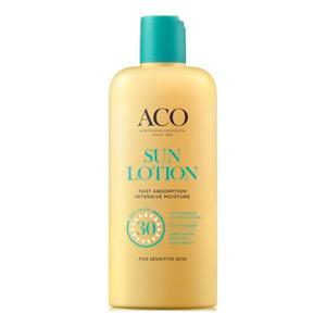 ACO Solcreme SPF30 - 200 Ml. Hurtigabsorberende Beskyttelse