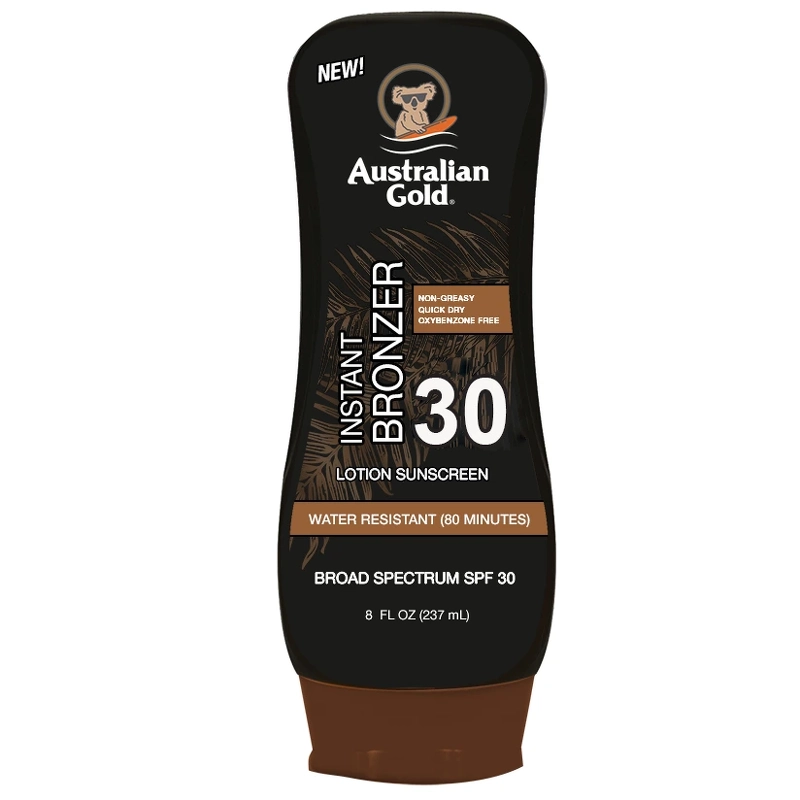 Øjeblikkelig Bronzende Lotion SPF 30 - 237 Ml fra Australian Gold