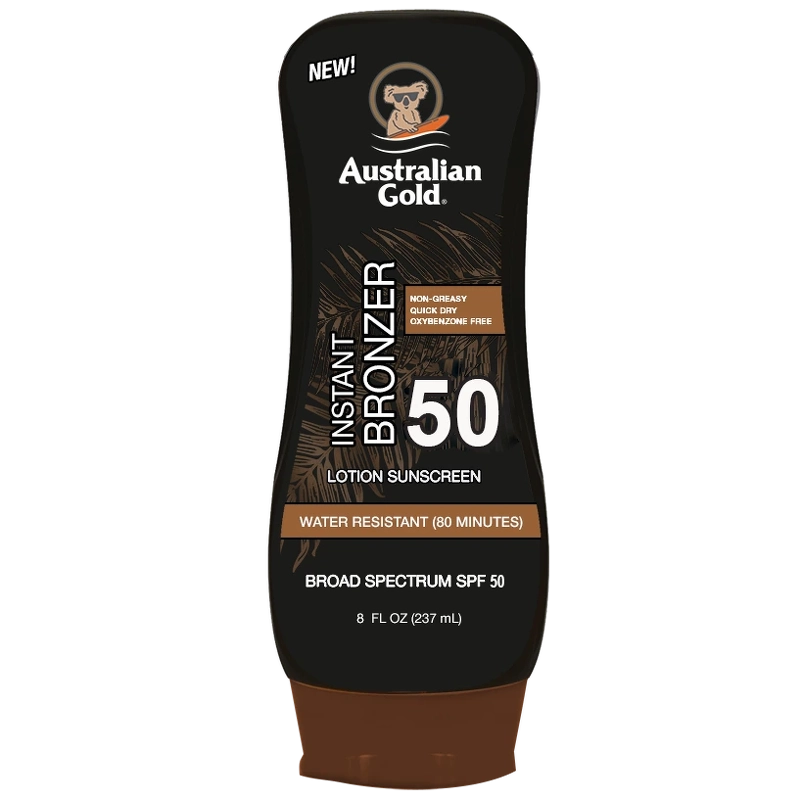 Øjeblikkelig Bruner Lotion SPF 50 - 237 Ml fra Australian Gold