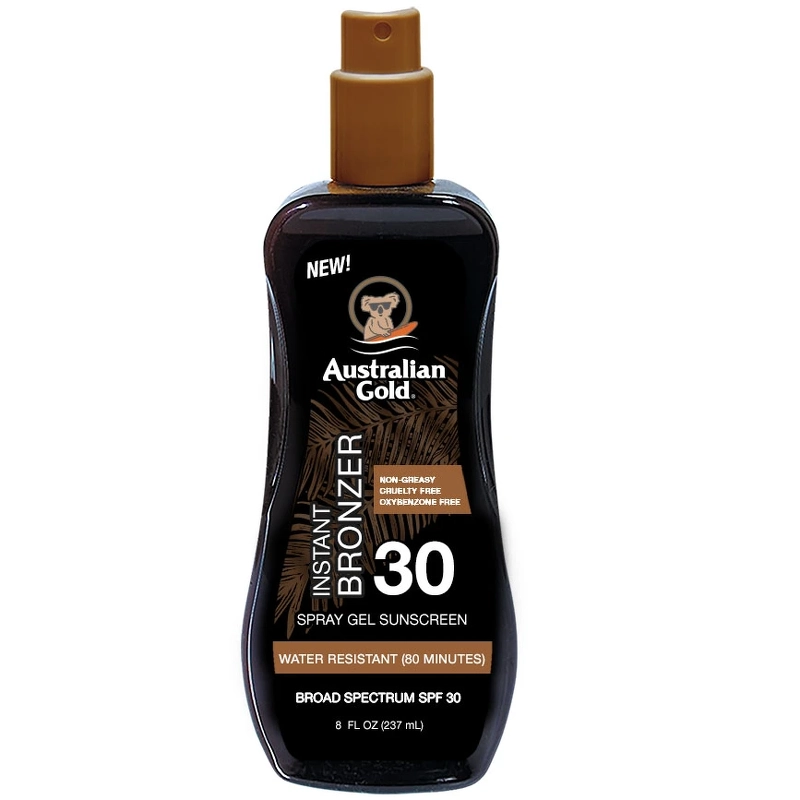 Instant Bronzer Spraygel SPF 30 - 237 ml fra Australian Gold