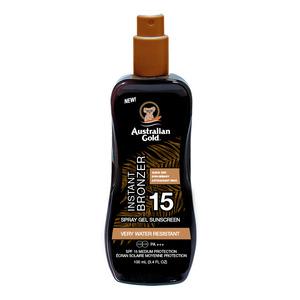 Instant Bronzer Solcreme Spray Gel SPF15 - 100 Ml.