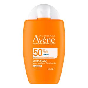 Avène Sun Ultra Fluid Invisible SPF50 - 50 Ml Solcreme