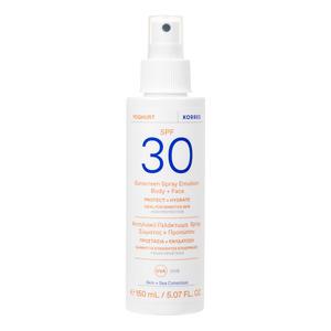 Yoghurt Solcreme Spray SPF 30 til Krop og Ansigt - 150 Ml.