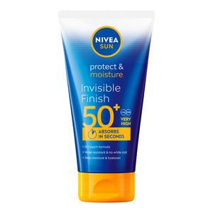 Nivea Protect & Moisture SPF50+ Solcreme - 150 Ml.