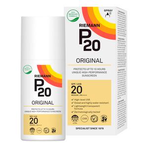 Riemann P20 Spray SPF20 - Effektiv Solbeskyttelse 200 Ml.