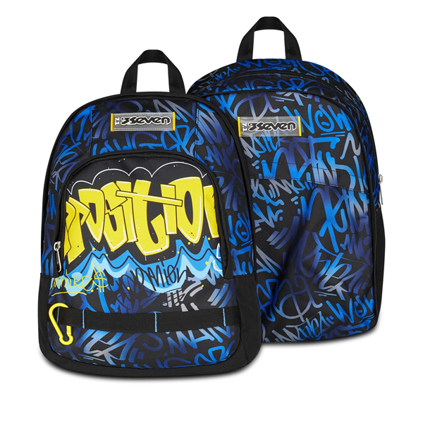 Seven Dual Detach Rygsæk - Smart og Rummelig til Skole og Fritid