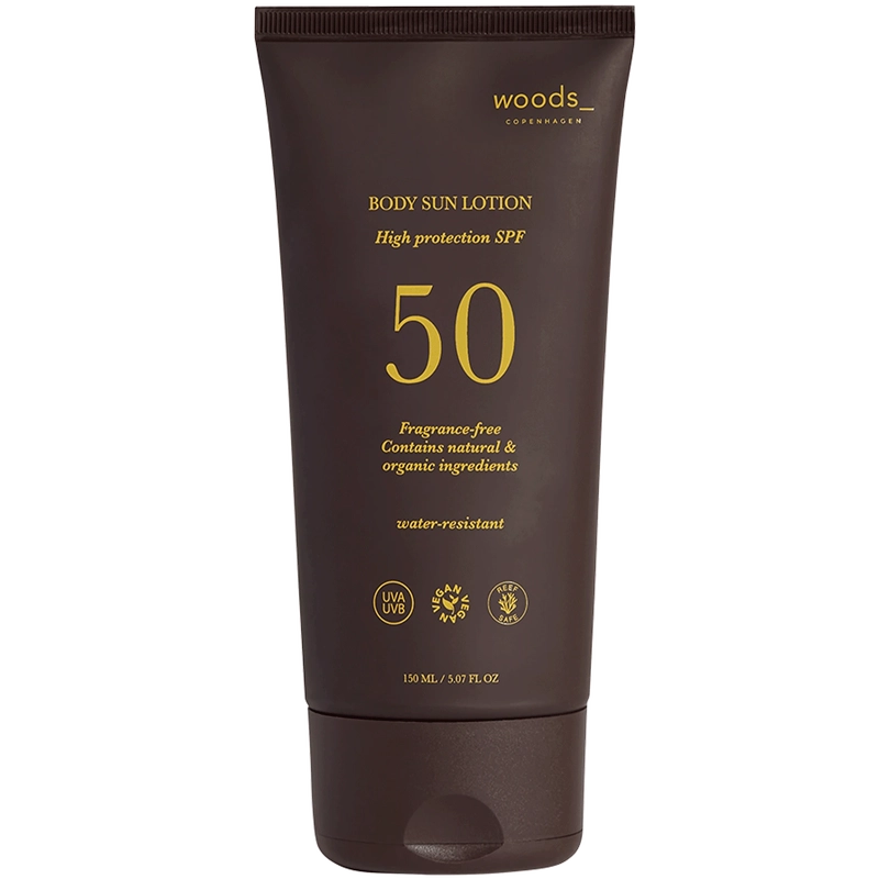 Woods_copenhagen Solcreme til Krop SPF 50 - 150 ml
