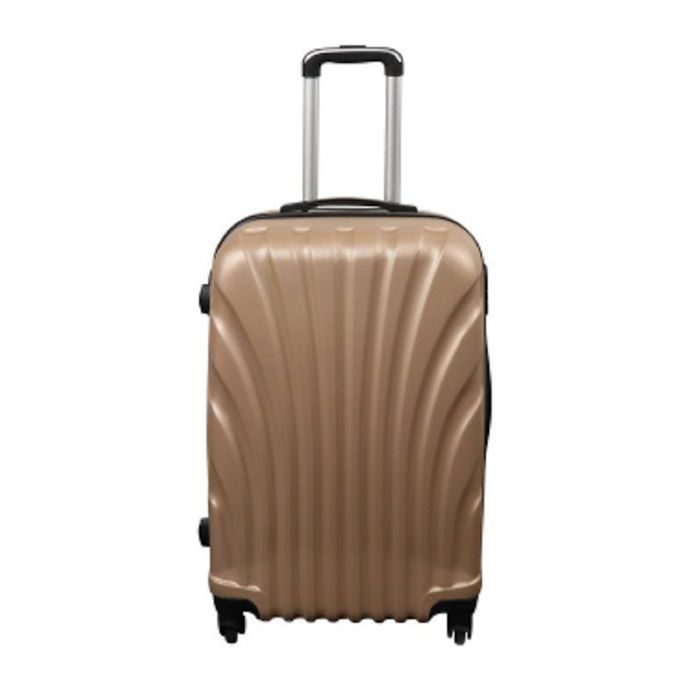 Kuffert   Hardcase Kuffert   Str. Medium   Guld Musling   Eksklusiv Rejsekuffert fra Borg Living