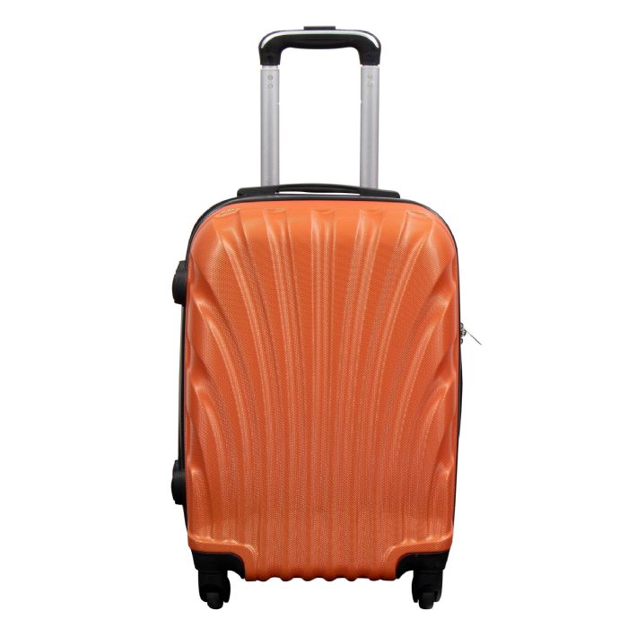 Kabinekuffert   Hardcase Letvægt Kuffert   Str. Lille   Orange fra Borg Living