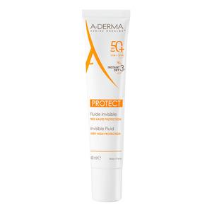 A Derma Protect Spf 50+ Invisible Fluid   40 Ml. fra A-derma