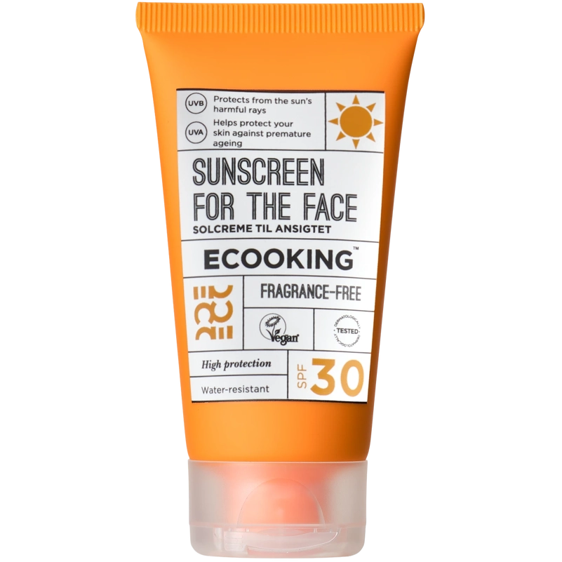 Sunscreen Face Spf 30 50 Ml fra Ecooking