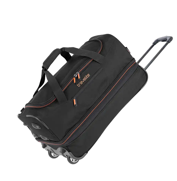 Basics 2 Hjuls Trolley Rejsetaske 55 Cm Sort 096275 01 fra Travelite