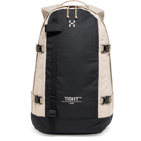 Tight Large Rygsæk True Black Chalk Beige fra Haglöfs
