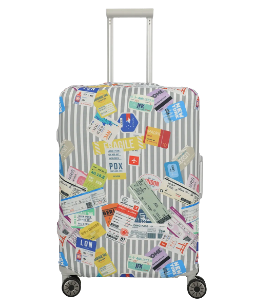 Kuffertcover M 64 Cm   71 Cm Multi Color  Tickets fra Travelite