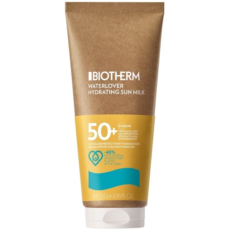 Waterlover Hydrating Sun Milk Spf 50+   200 Ml fra Biotherm