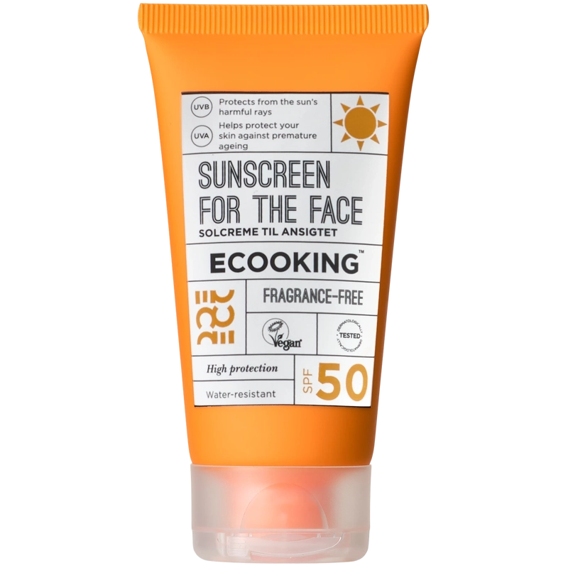 Sunscreen Face Spf 50 50 Ml fra Ecooking