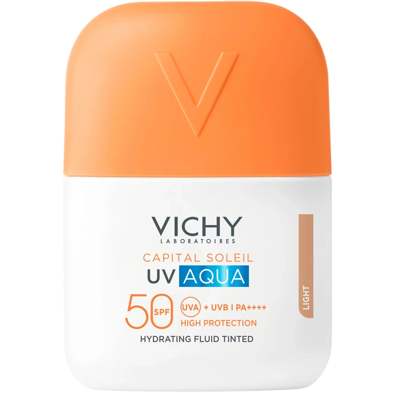 Capital Soleil Uv Aqua Hydrating Fluid Tinted Spf 50   50 Ml fra Vichy