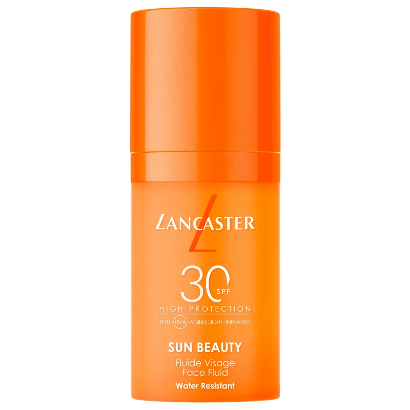 Sun Beauty Face Fluid Cream Spf 30 30 Ml fra Lancaster
